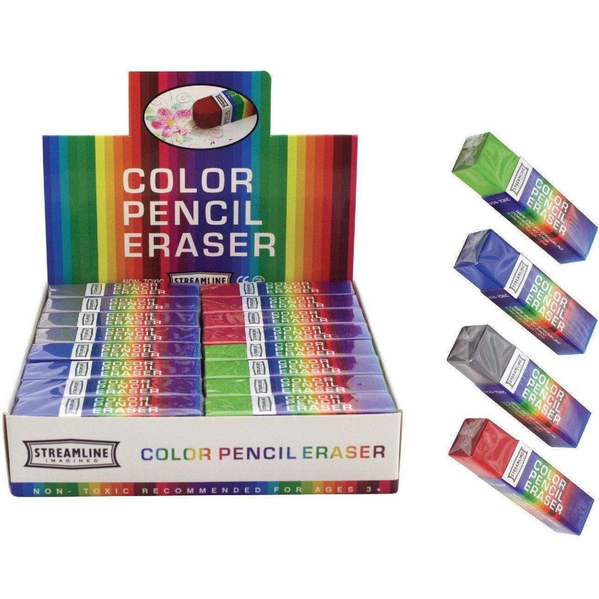 Color Pencil Eraser Whimsy Daisy Holiday Shop