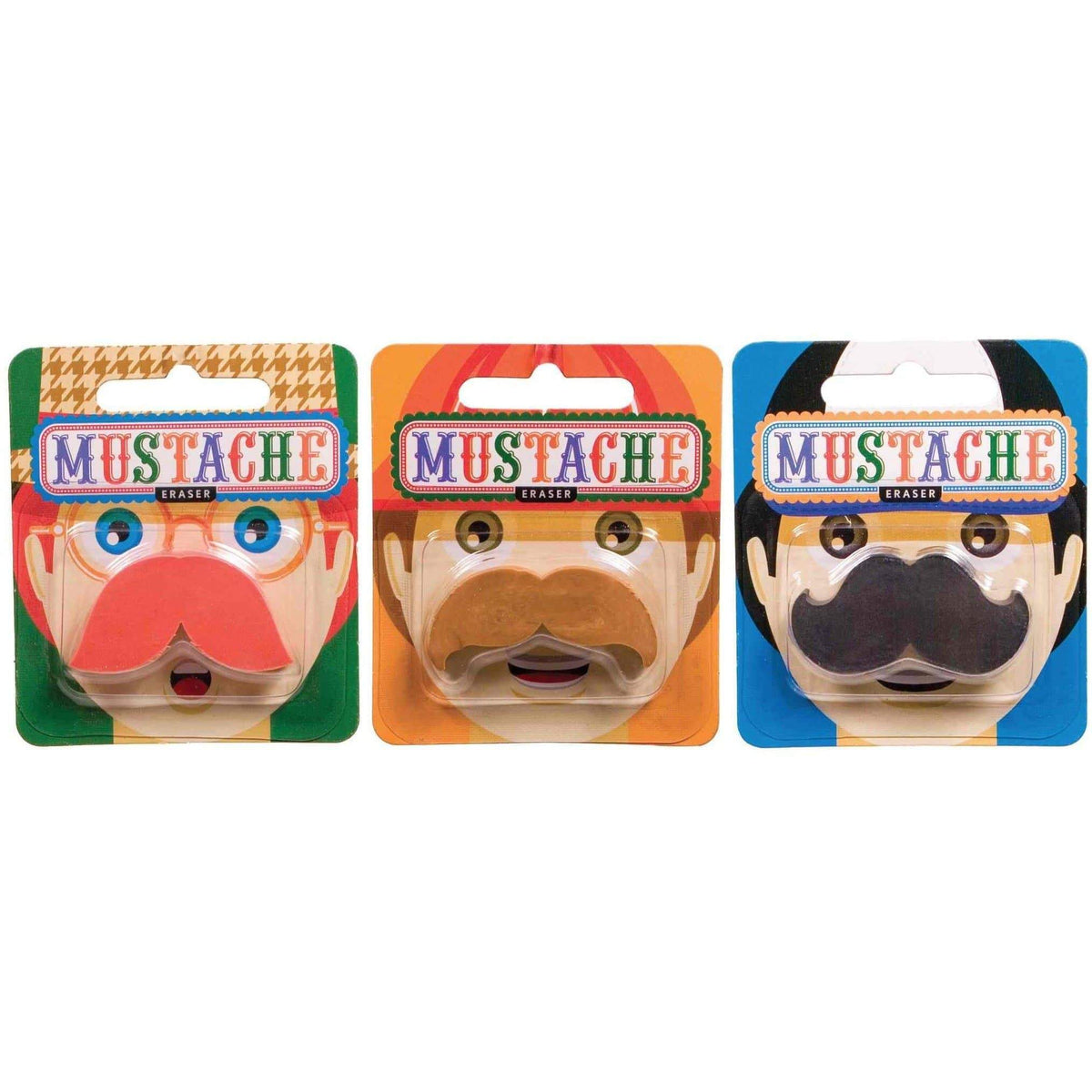 Mustache Eraser Whimsy Daisy Holiday Shop