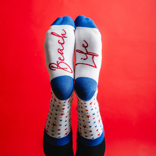 Beach Unisex Socks M/L