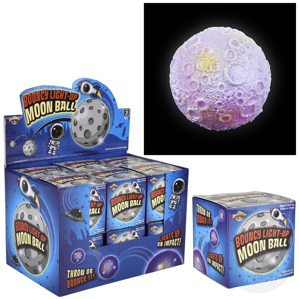 Light Up Moon Bounce Ball