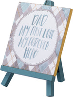 Load image into Gallery viewer, Dad My First Love Easel
