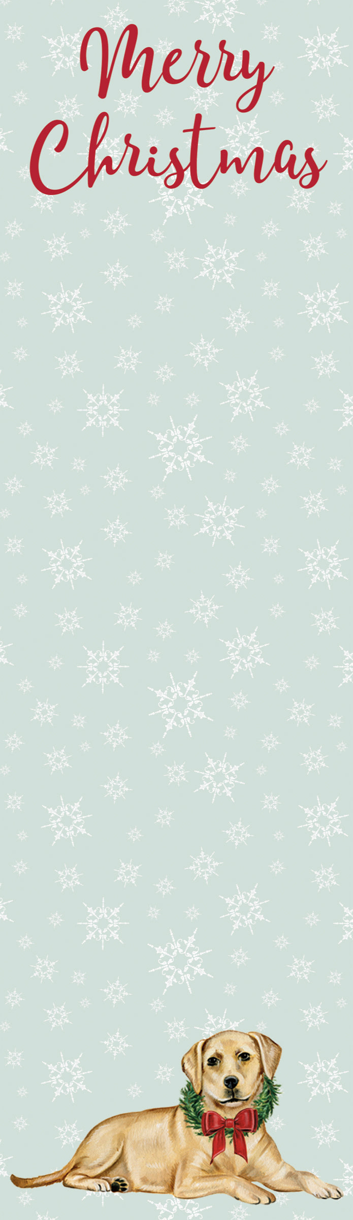 Dog Christmas Notepad