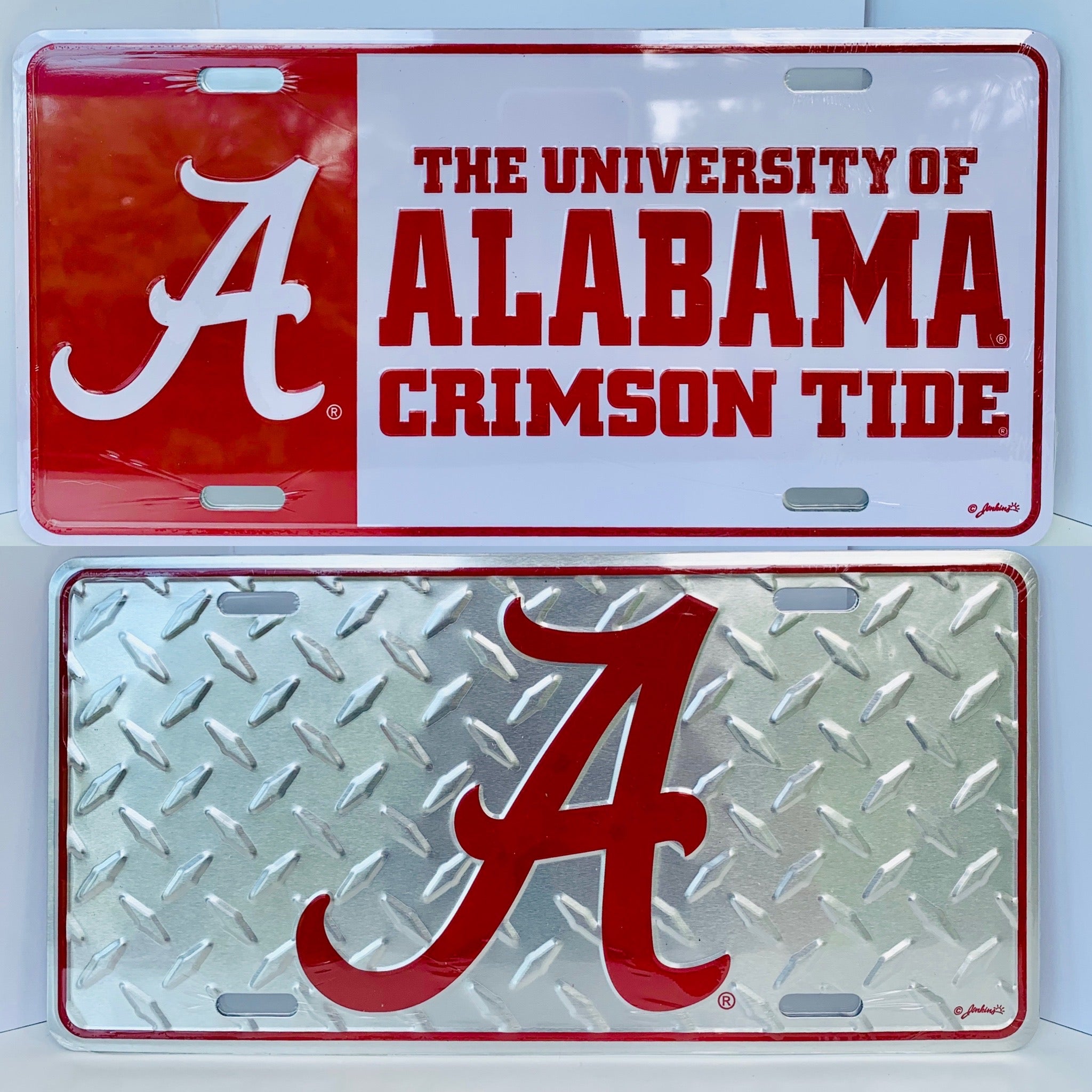University of Alabama Car Tags