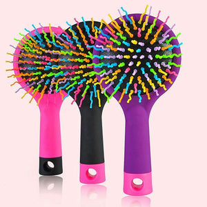 Rainbow Hair Brush & Mirror