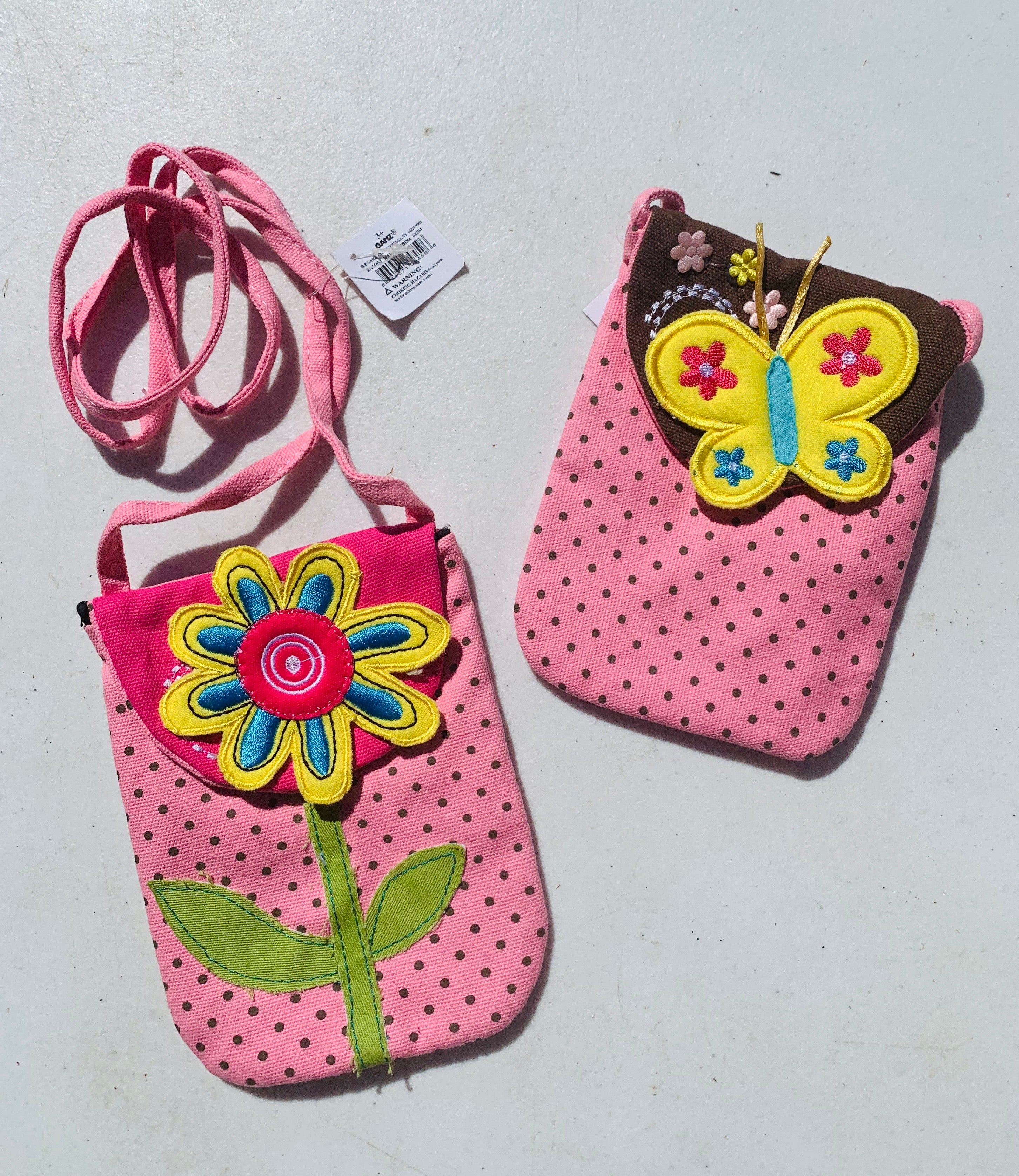 Purse with Flower or Butterfly