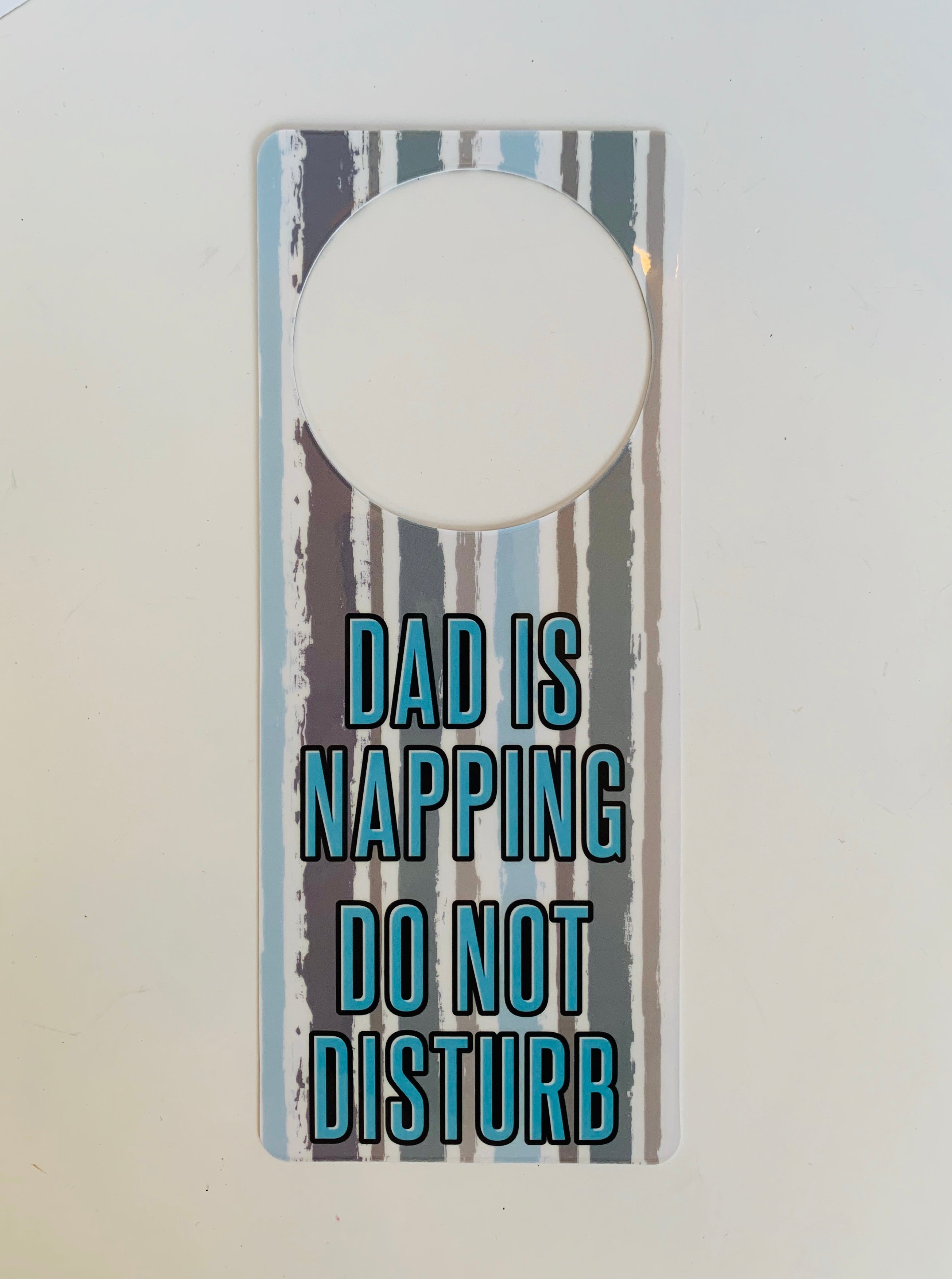 Do Not Disturb Dad Door Hanger