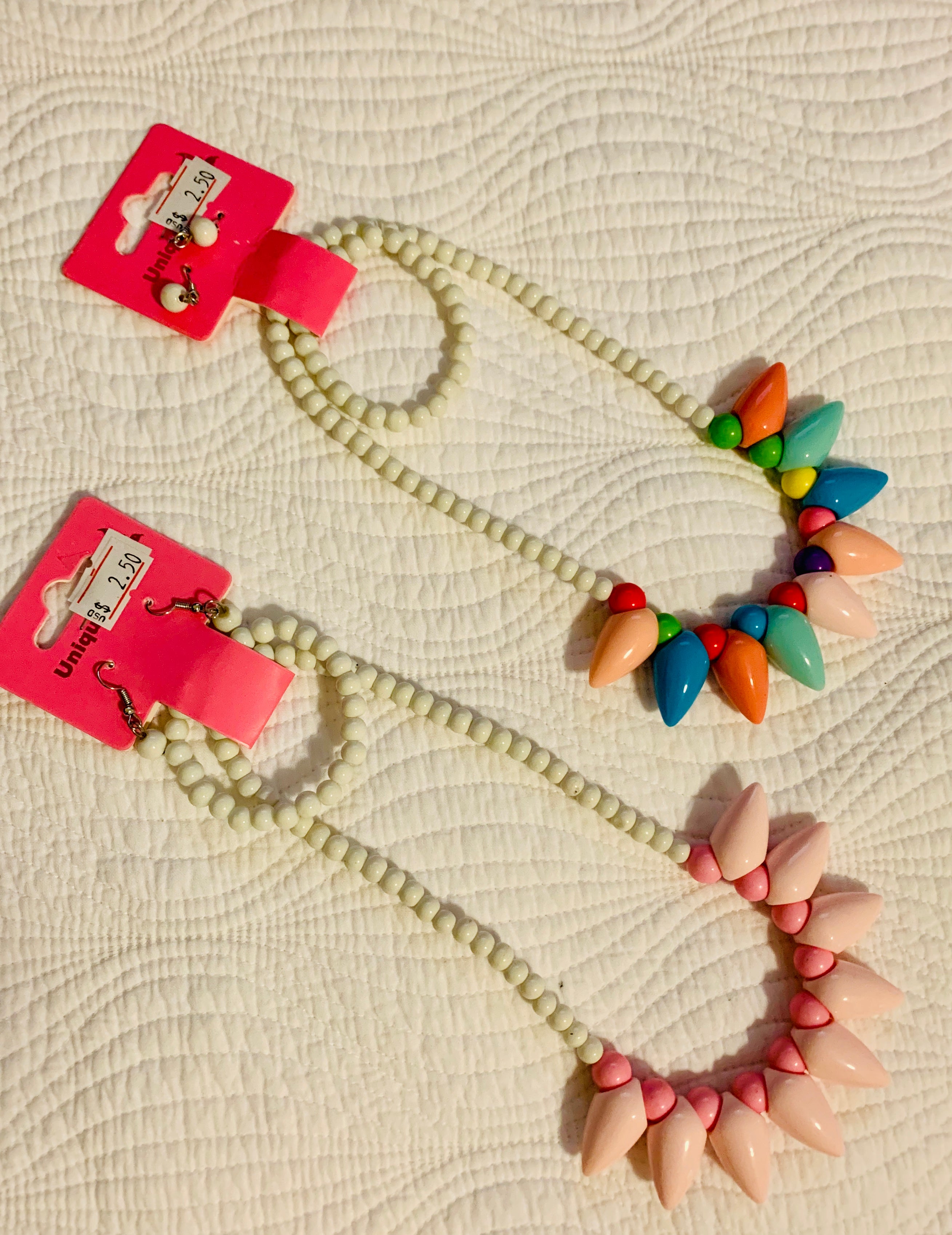 Necklace, Bracelet & Earring Set - Spike