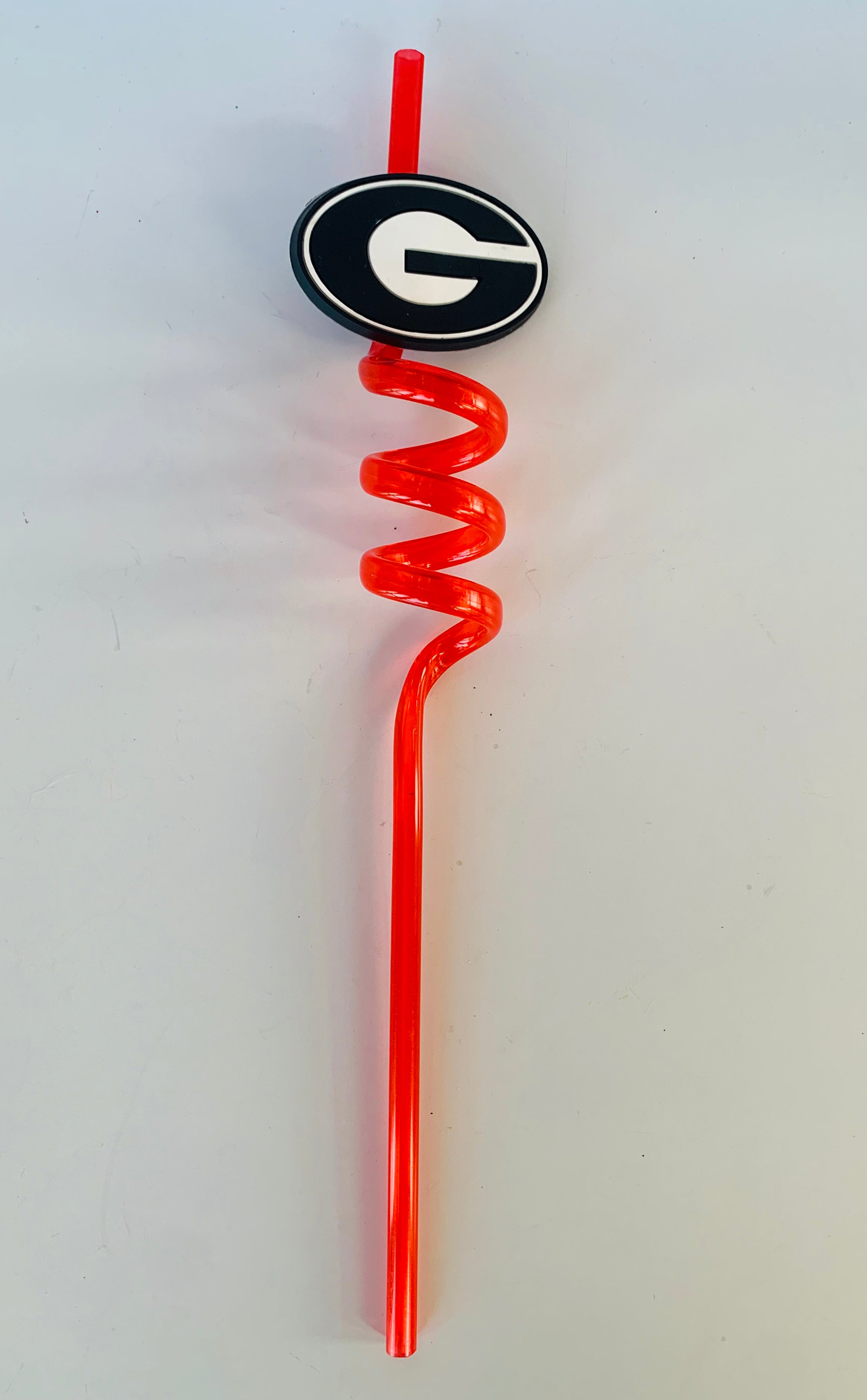 University of Georgia UGA Silly Straw