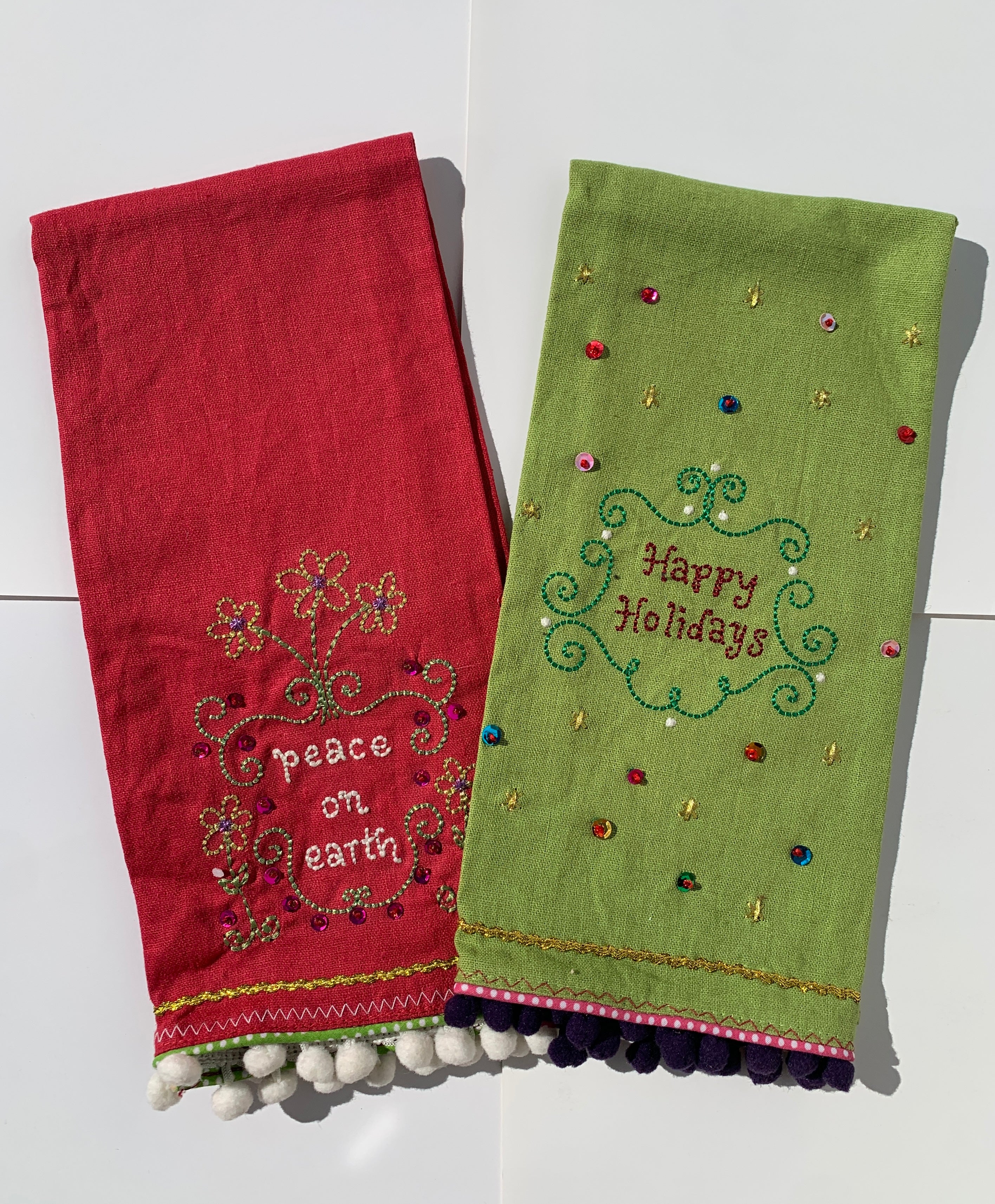 Natural Life Holiday Towel