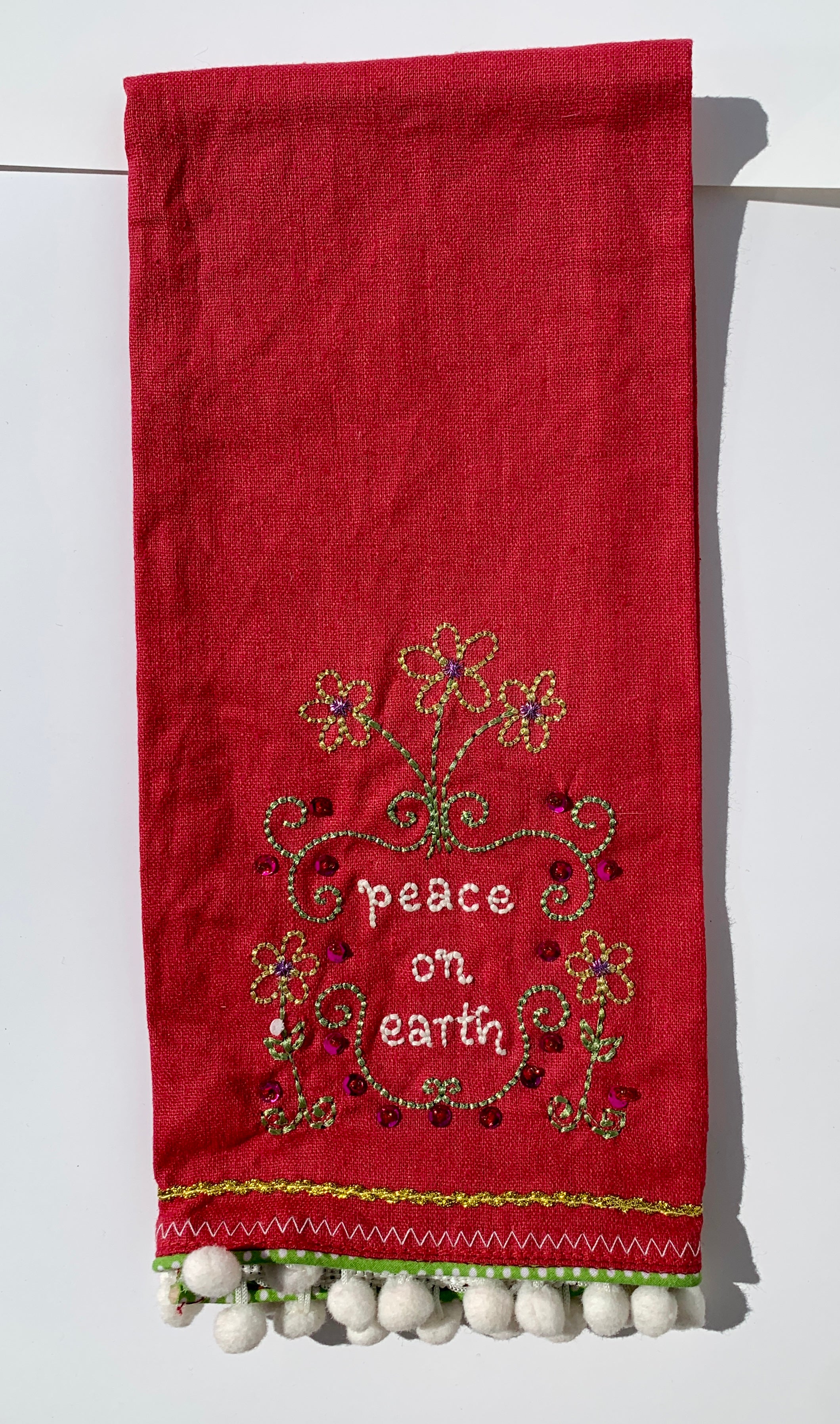 Natural Life Holiday Towel
