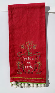 Natural Life Holiday Towel