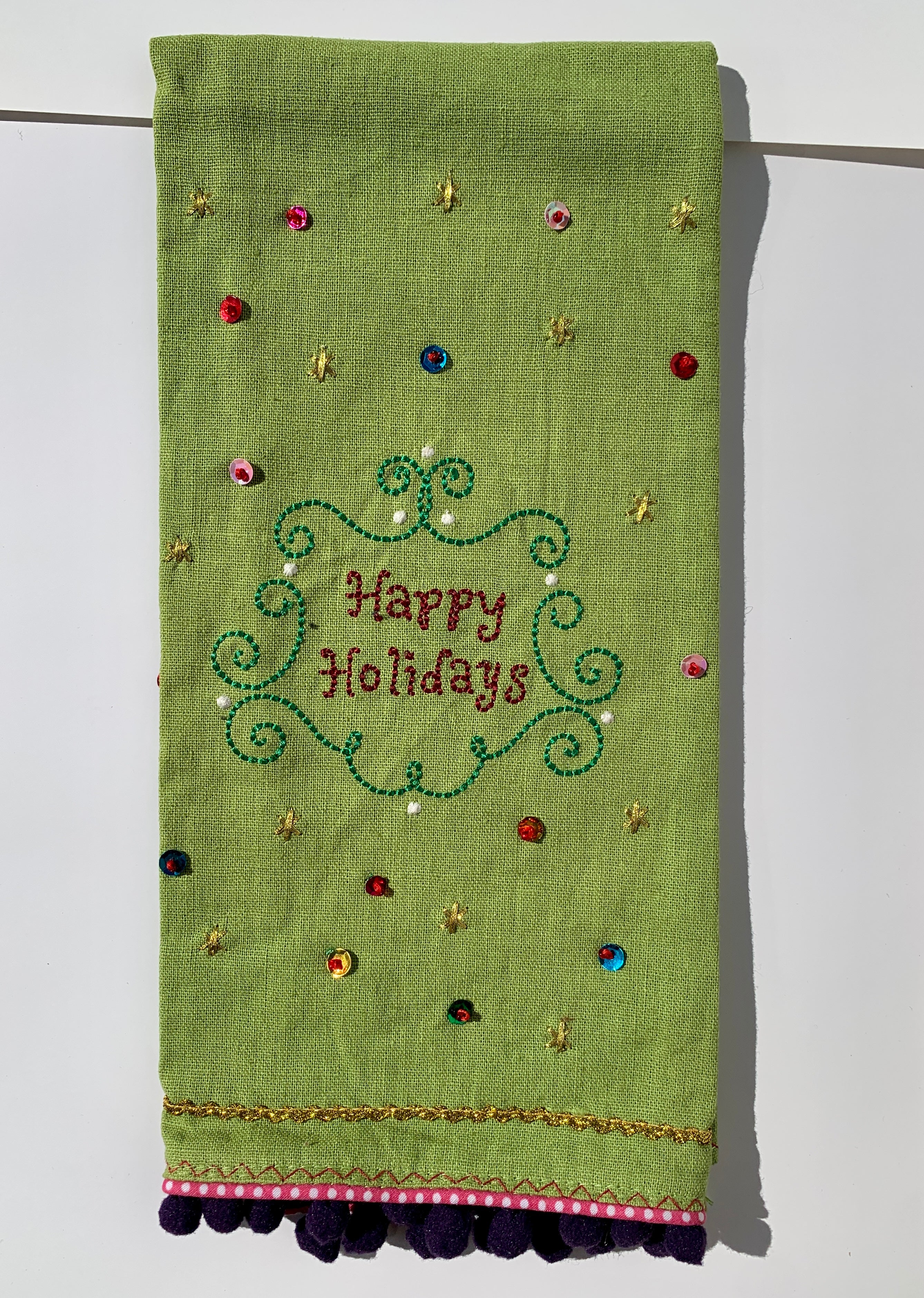 Natural Life Holiday Towel