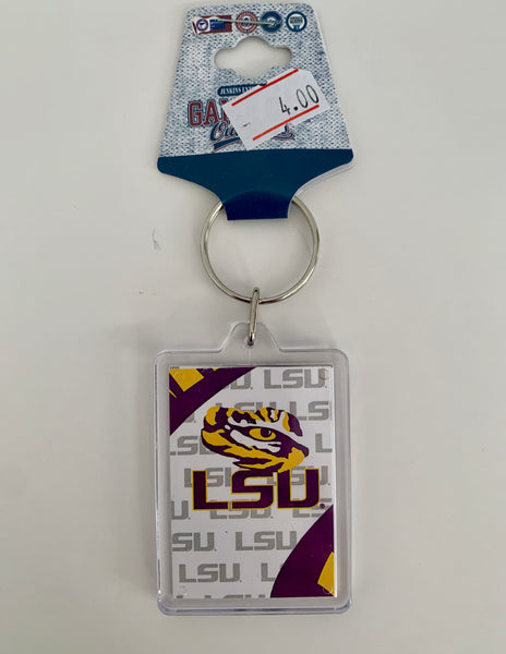 LSU Keychain – Whimsy Daisy Holiday Shop