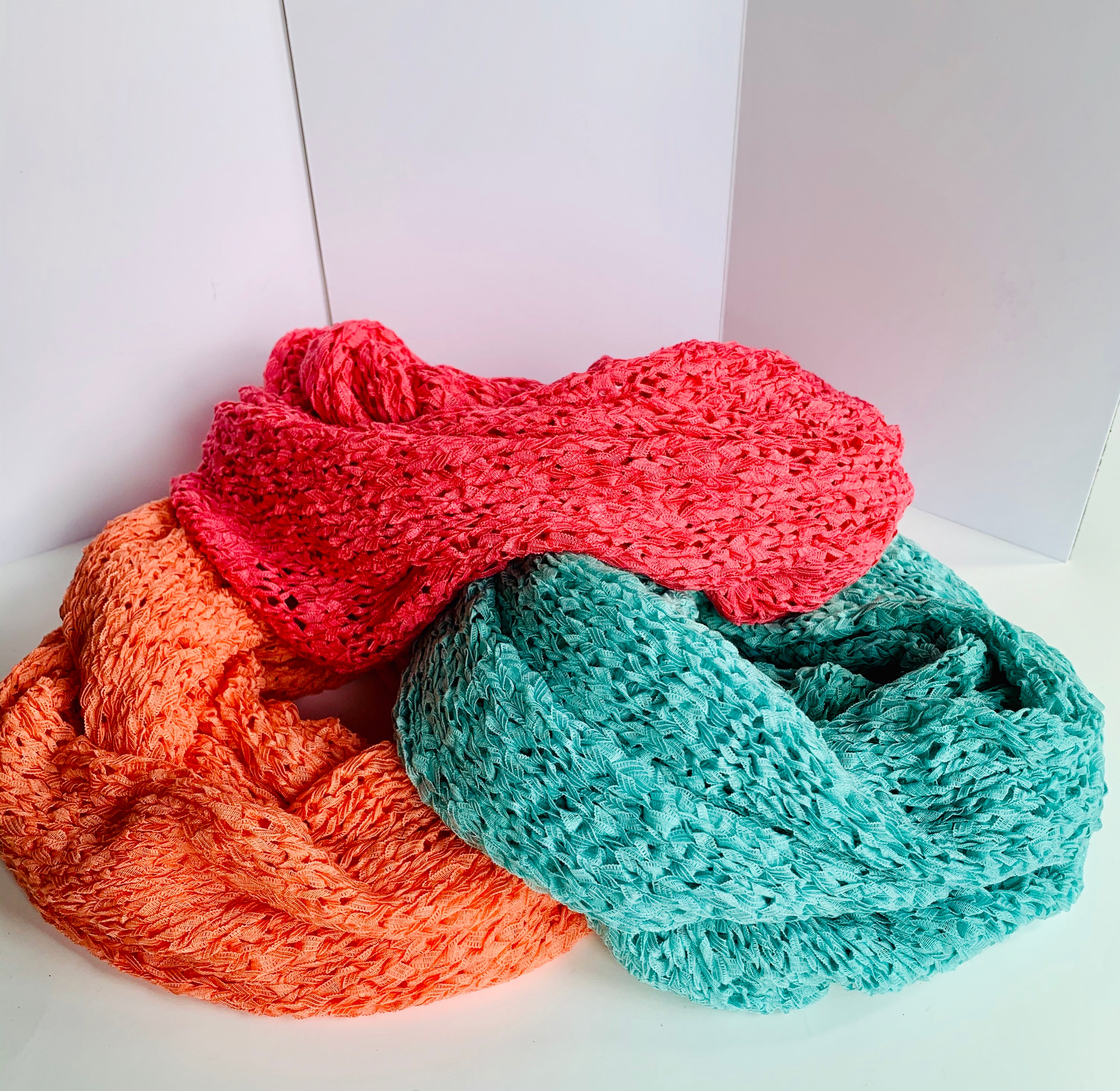 Acrylic Infinity Scarf