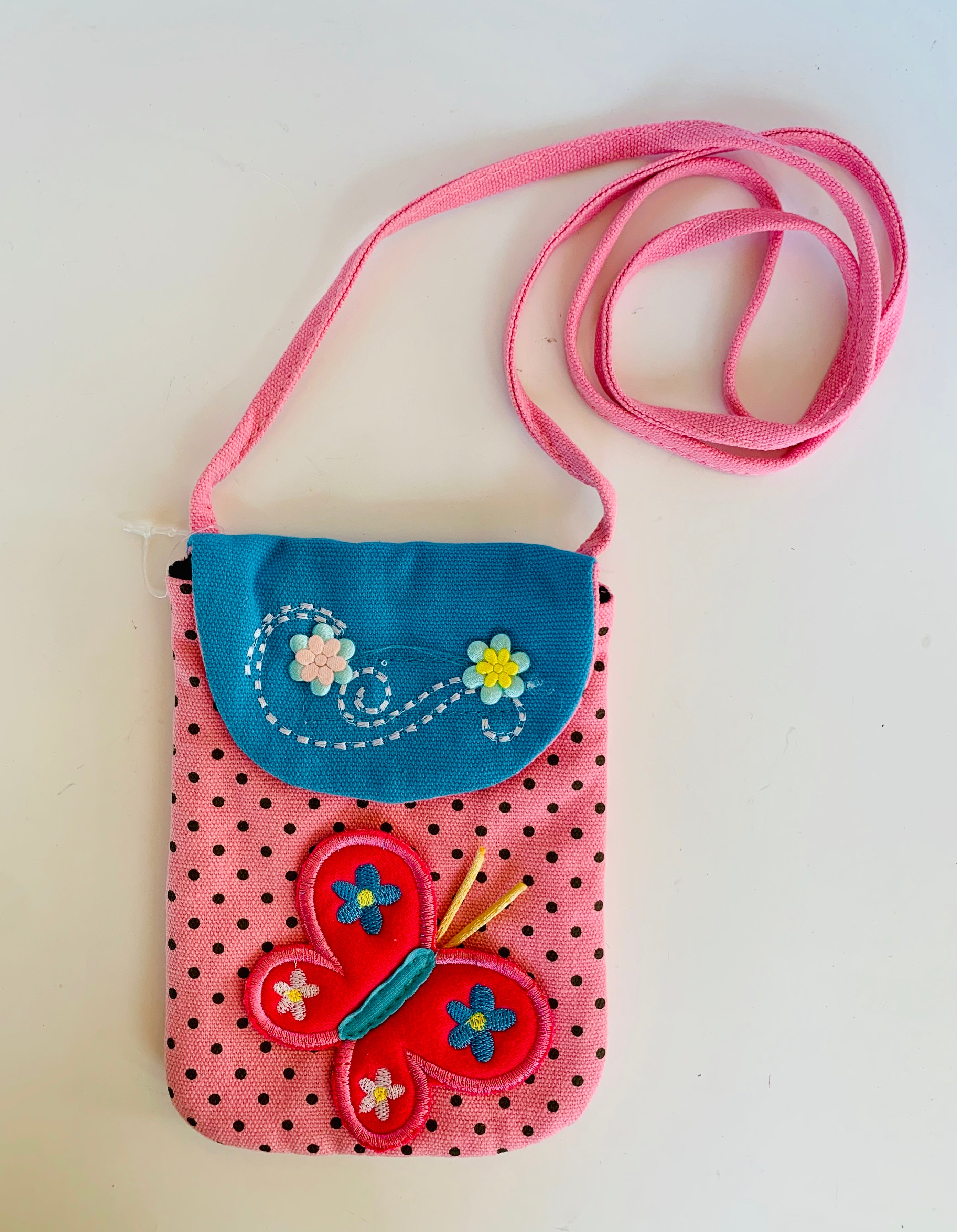 Purse with Flower or Butterfly
