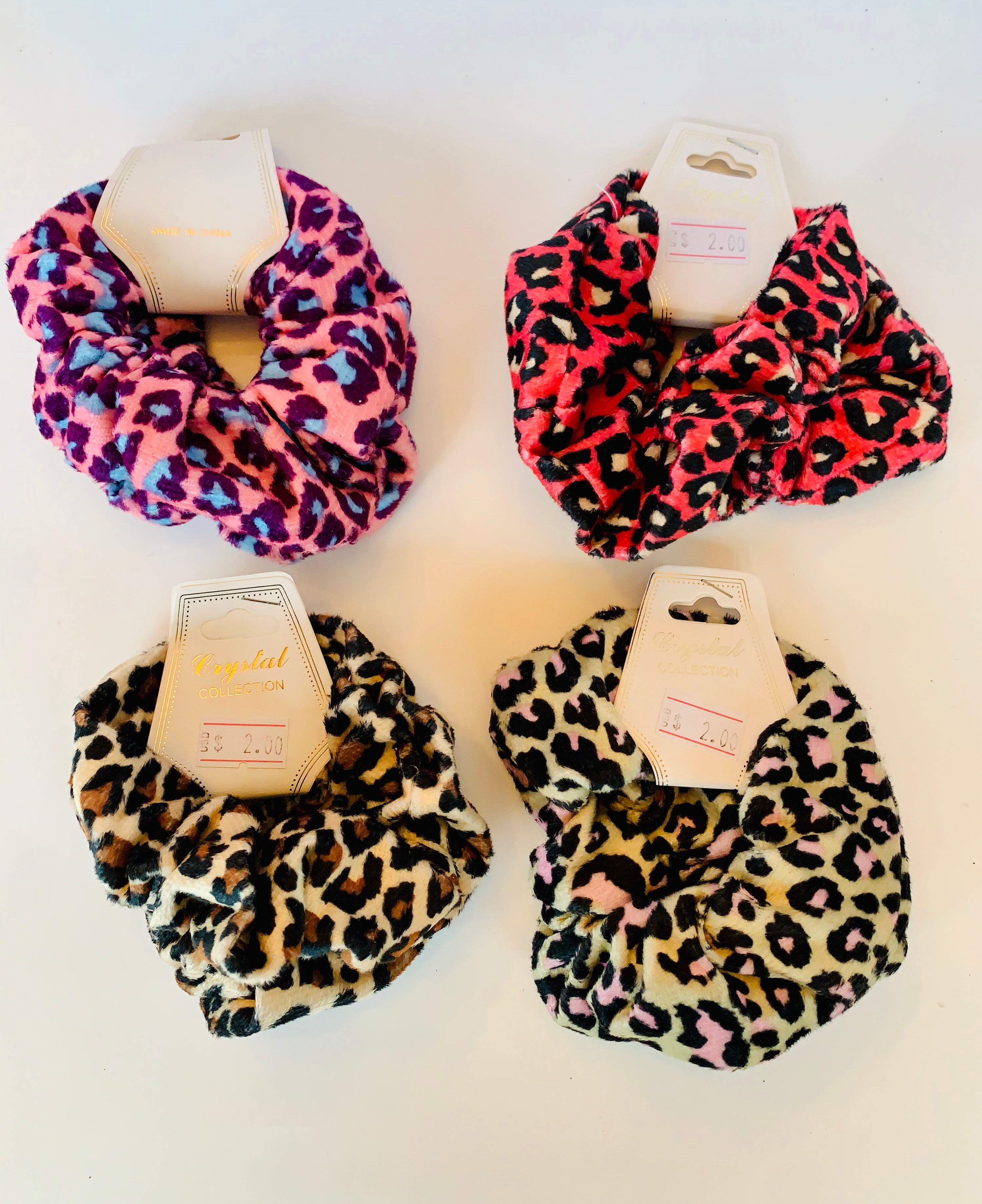 Leopard Scrunchie