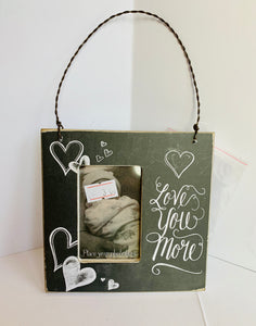 Love You More Mini Frame