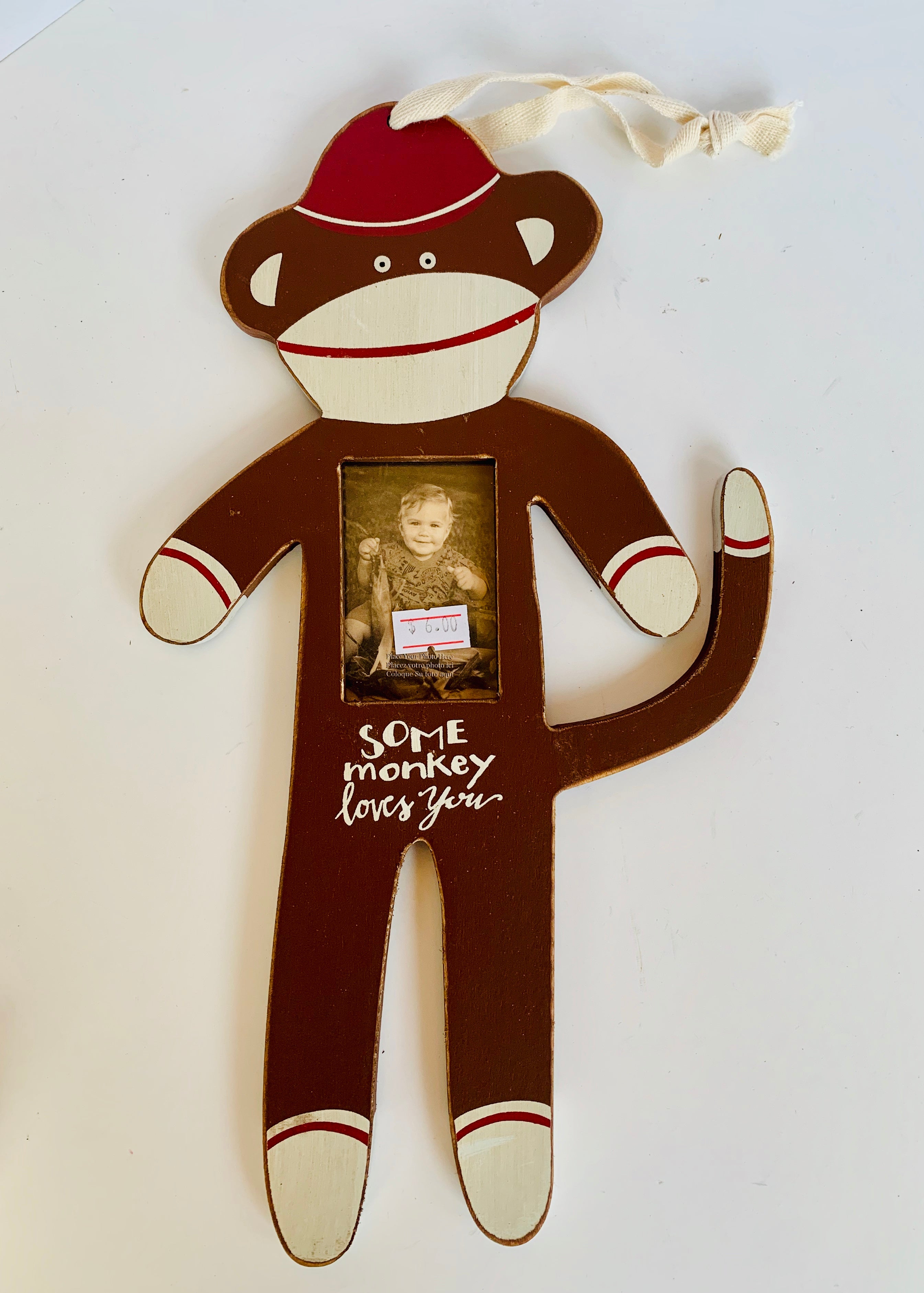 Monkey Adding Frame Monkey Hanging Frame – Whimsy Daisy Holiday Shop