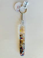 Load image into Gallery viewer, Baton Keychain with Shells
