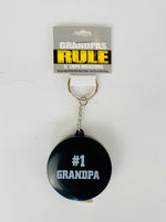 Load image into Gallery viewer, Grandpas Rule Tape Measure Keychain
