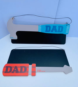 Dad Hanging Tool Chalkboard
