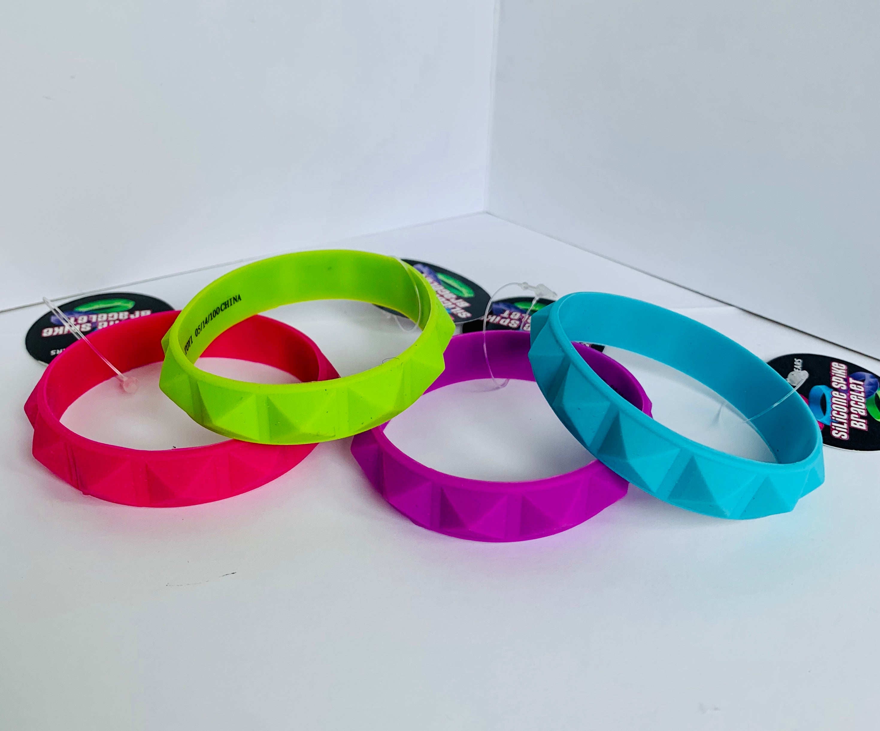 Silicone Spike Bracelet