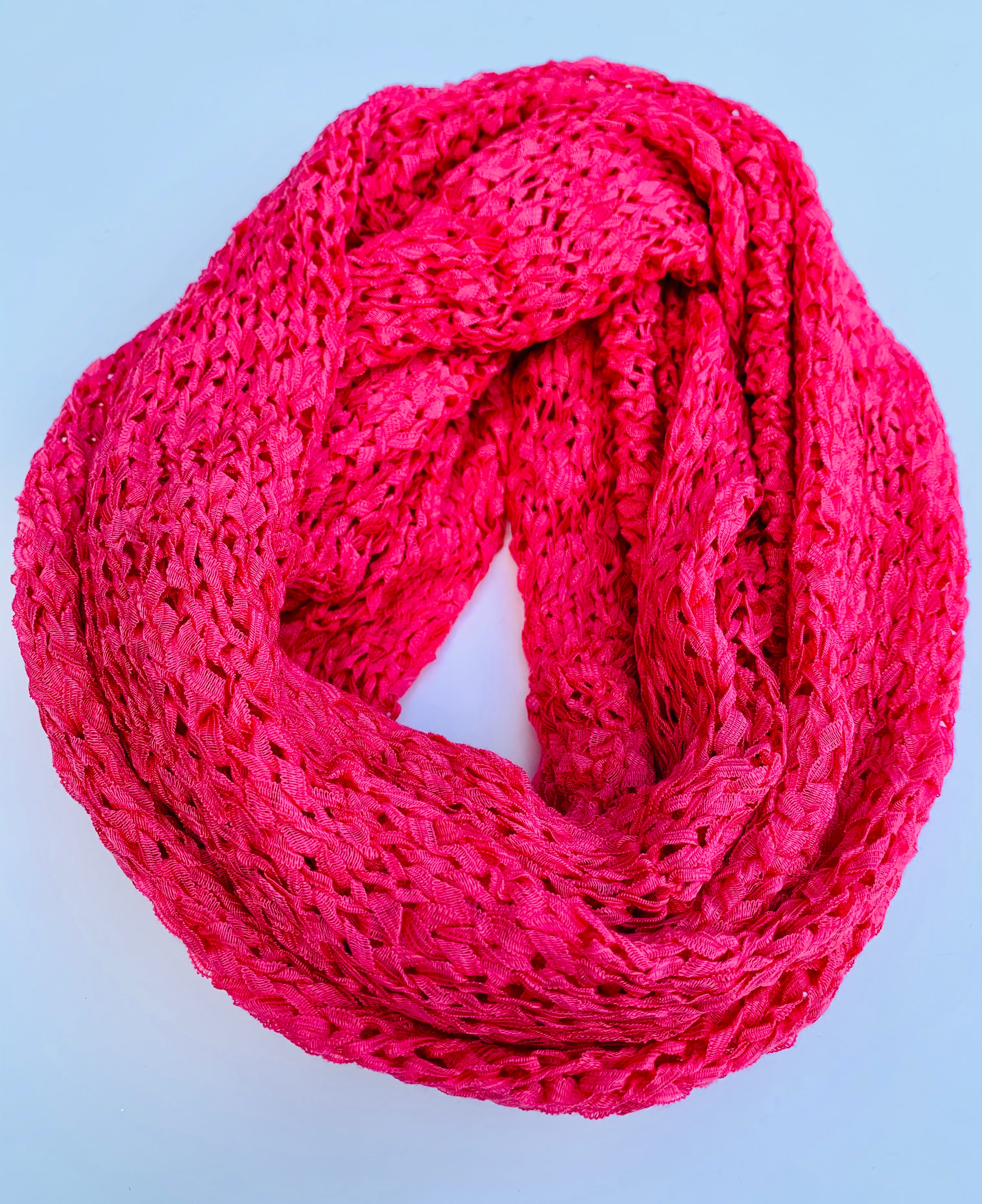 Acrylic Infinity Scarf