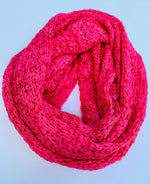 Load image into Gallery viewer, Acrylic Infinity Scarf
