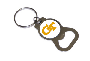 Georgia Tech Bottle Opener Key Chain