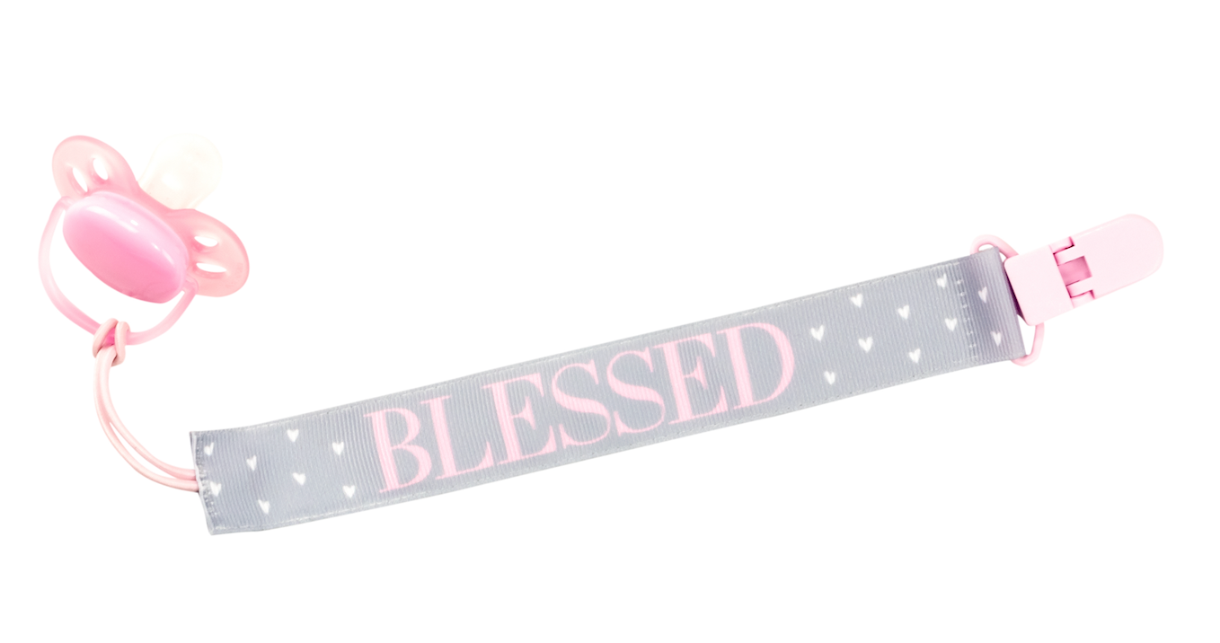 Blessed Pacifier Clip
