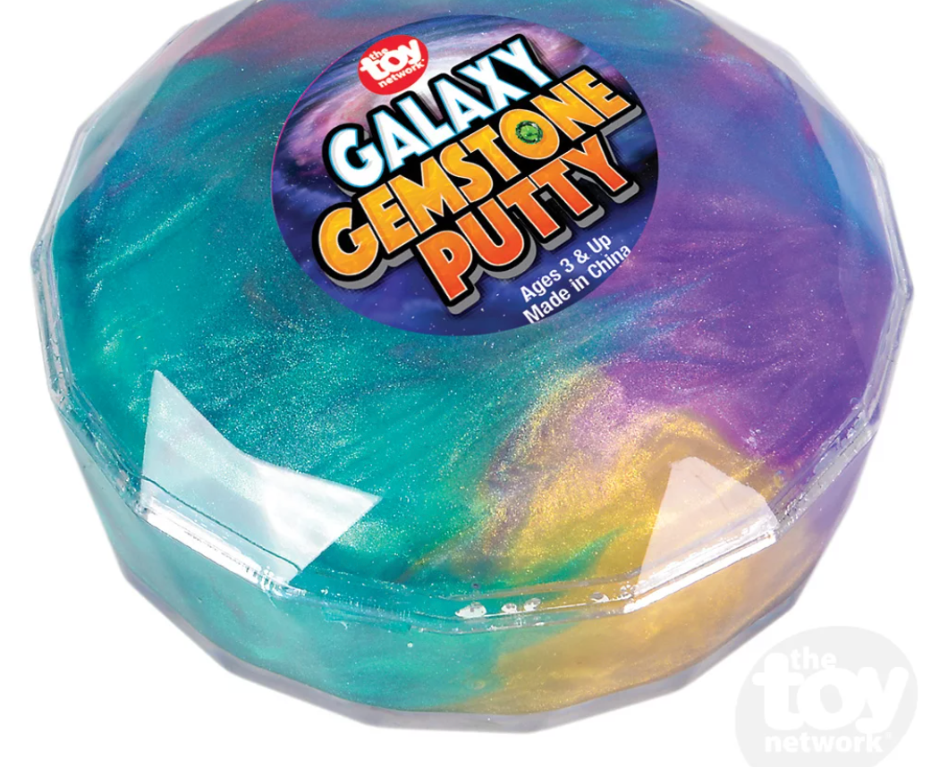 Galaxy Gemstone Putty Slime