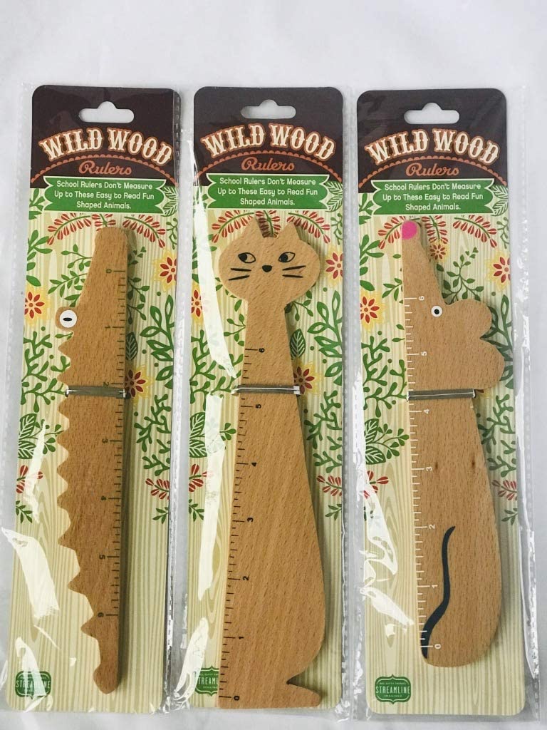Animal Design Ruler Animal Ruler – Whimsy Daisy Holiday Shop