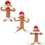 Load image into Gallery viewer, Bendy Sock Monkey
