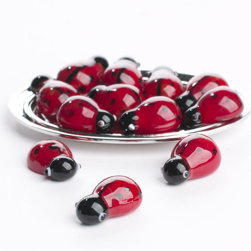 Lady Bug & Silver Tray Set
