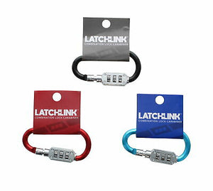 Latch Link Combo Lock & Carabiner