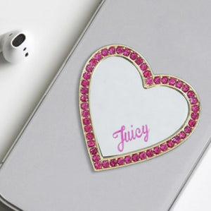 Heart Phone Mirror - Pink or Clear